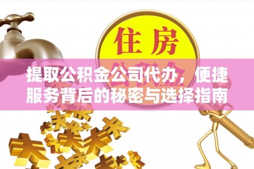 丰原提取公积金公司代办，便捷服务背后的秘密与选择指南