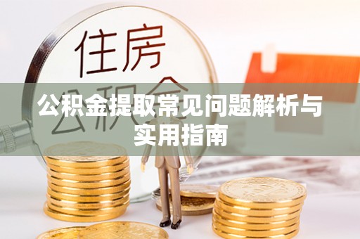 丰原公积金提取常见问题解析与实用指南