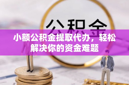 丰原小额公积金提取代办，轻松解决你的资金难题
