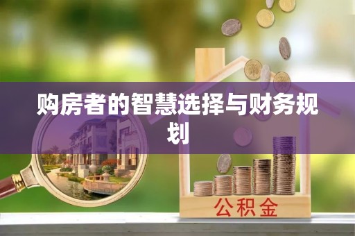 丰原购房者的智慧选择与财务规划
