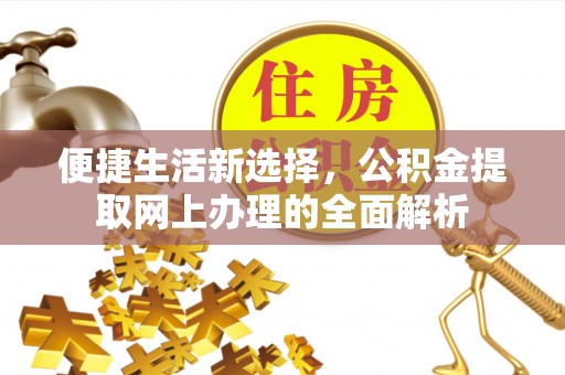 丰原便捷生活新选择，公积金提取网上办理的全面解析