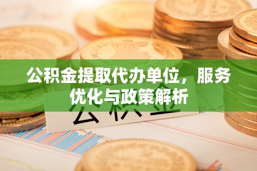 丰原公积金提取代办单位，服务优化与政策解析