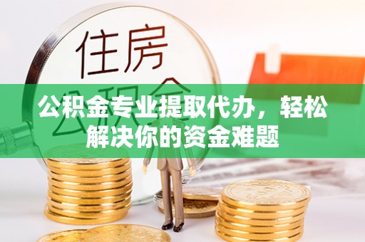 丰原公积金专业提取代办，轻松解决你的资金难题