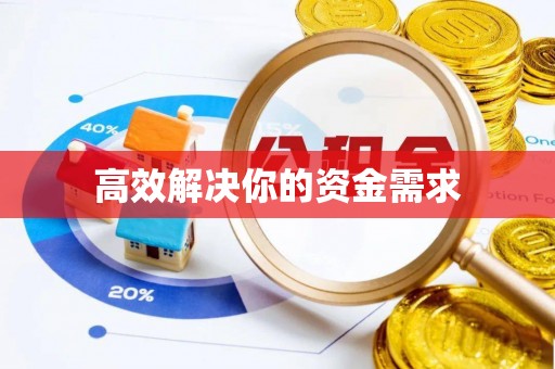 丰原高效解决你的资金需求