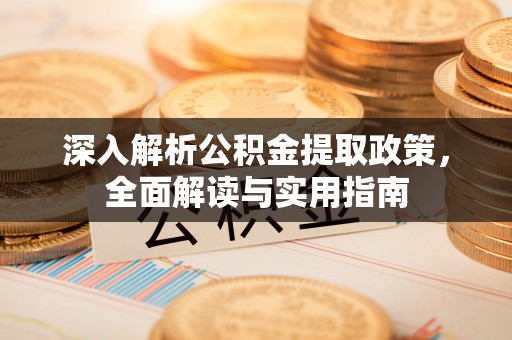 丰原深入解析公积金提取政策，全面解读与实用指南