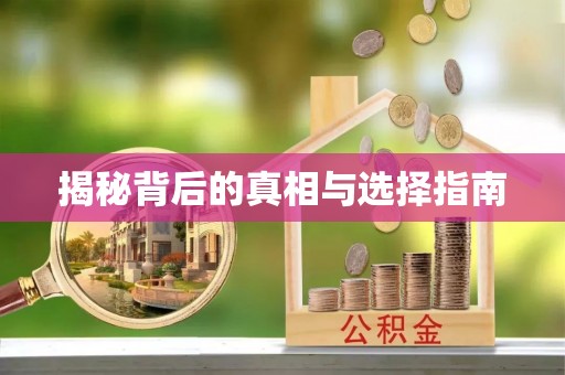 丰原揭秘背后的真相与选择指南