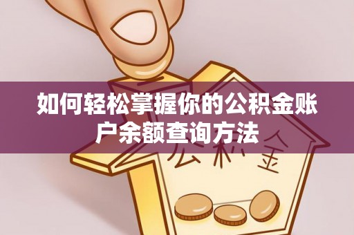 丰原如何轻松掌握你的公积金账户余额查询方法