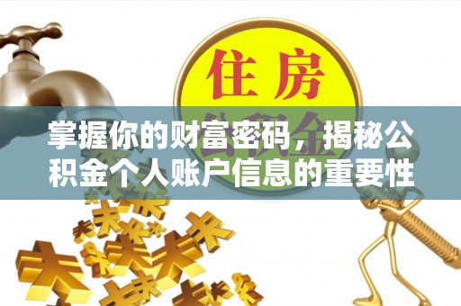 丰原掌握你的财富密码，揭秘公积金个人账户信息的重要性
