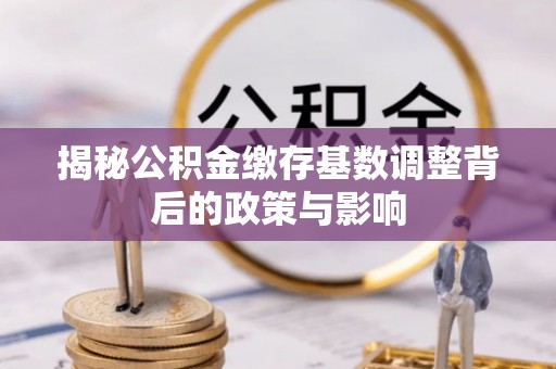 丰原揭秘公积金缴存基数调整背后的政策与影响