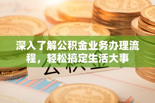 丰原深入了解公积金业务办理流程，轻松搞定生活大事