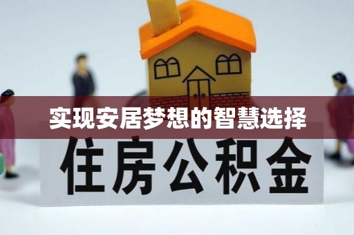 丰原实现安居梦想的智慧选择