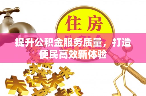 丰原提升公积金服务质量，打造便民高效新体验