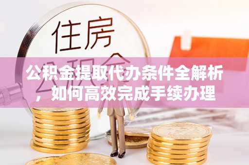 丰原公积金提取代办条件全解析，如何高效完成手续办理