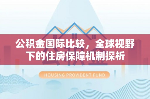 丰原公积金国际比较，全球视野下的住房保障机制探析
