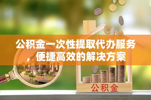 丰原公积金一次性提取代办服务，便捷高效的解决方案