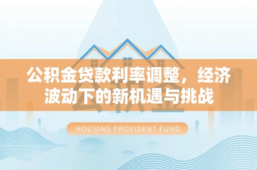 丰原公积金贷款利率调整，经济波动下的新机遇与挑战