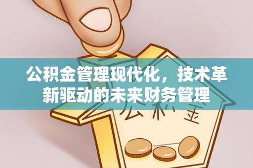 丰原公积金管理现代化，技术革新驱动的未来财务管理