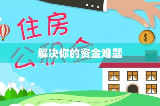 丰原解决你的资金难题