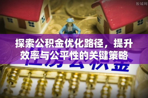 丰原探索公积金优化路径，提升效率与公平性的关键策略