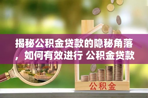 丰原揭秘公积金贷款的隐秘角落，如何有效进行 公积金贷款风险防控